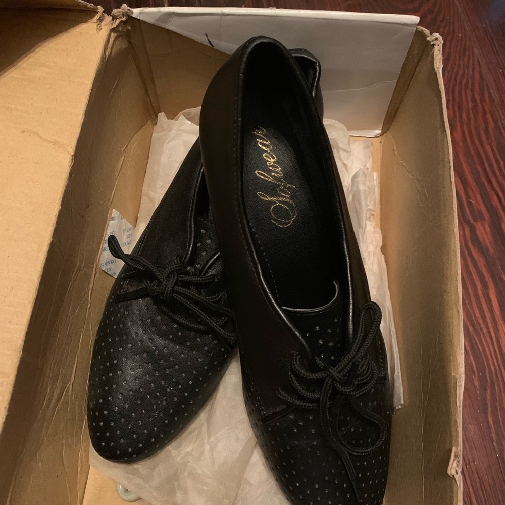 Stub heel casual  for salsa dancing/tap dancing